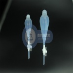 PFA恒压分液漏斗150ml耐酸碱透明四氟材质塑料漏斗